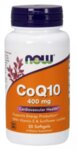 NOW Foods CoQ10 400 mg - 30 Дражета - изключително мощен антиоксидант подпомага горенето на мазнини оптимизира обмяната на веществата