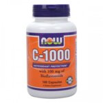 NOW Foods Vitamin C-1000 - 100 Капсули - Витамин С