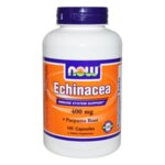 NOW Foods Echinacea 400 mg - 100 Капсули - Ехинацея - подкрепя имунната система
