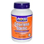 NOW Foods Odorless Garlic - 100 Дражета - Чесън (без мирис) - притежава силни антиоксидантни свойства
