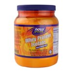 NOW Foods Whey Protein Isolate - 544 g - Суроватъчен протеин изолат (Неовкусен) - чист изолат - филтриран по-добре от концентрата и има по-малко количество мазнини и въглехидрати