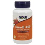 NOW Foods Vitamin E-400 IU (Sun-E) - 60 Дражета - Витамин Е