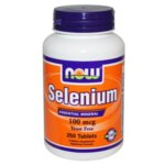 NOW Foods  Selenium 10 мcg - 250 Таблетки -  Селен - ключов елемент за множество метаболитни процеси  силна антиоксидантна активност  неутрализира вредните радикали