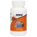 NOW Foods Kids Vitamins  - 120 Таблетки - Витамини за деца - Специално разработена формула за деца