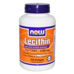 NOW Foods Lecithin 1200 mg - 200 Дражета - Лецитин - съставка, която присъства във всички клетки в природата - в растенията и животните