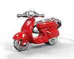 Ключодържател Metalmorphose - Scooter Red