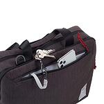 Чанта за лаптоп Troika - Business Briefcase XXL, за лаптопи до 15.4", отделение за таблет, RFID защита, полиестер, черна