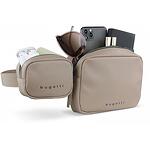 Дамска диагонална чанта Bugatti Almata Waistbag, екокожа, пясъчна