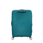Куфар American Tourister Soundbox с 4 колела, 77cm с разширение, Зелен