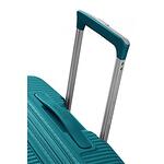 Куфар American Tourister Soundbox с 4 колела, 77cm с разширение, Зелен