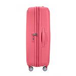 Куфар American Tourister Soundbox с 4 колела, 77cm с разширение, розов