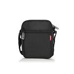 Мъжка чанта Gabol Twist Eco черна - 18 см