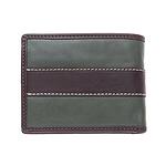 Мъжки портфейл Silver Flame SFT0929, колекция Military, естествена кожа