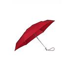 Тройно сгъваем автоматичен чадър Alu Drop S TM червен цвят