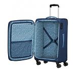 American Tourister Pulsonic Спинер на 4 колела 68 см с разширение  син цвят