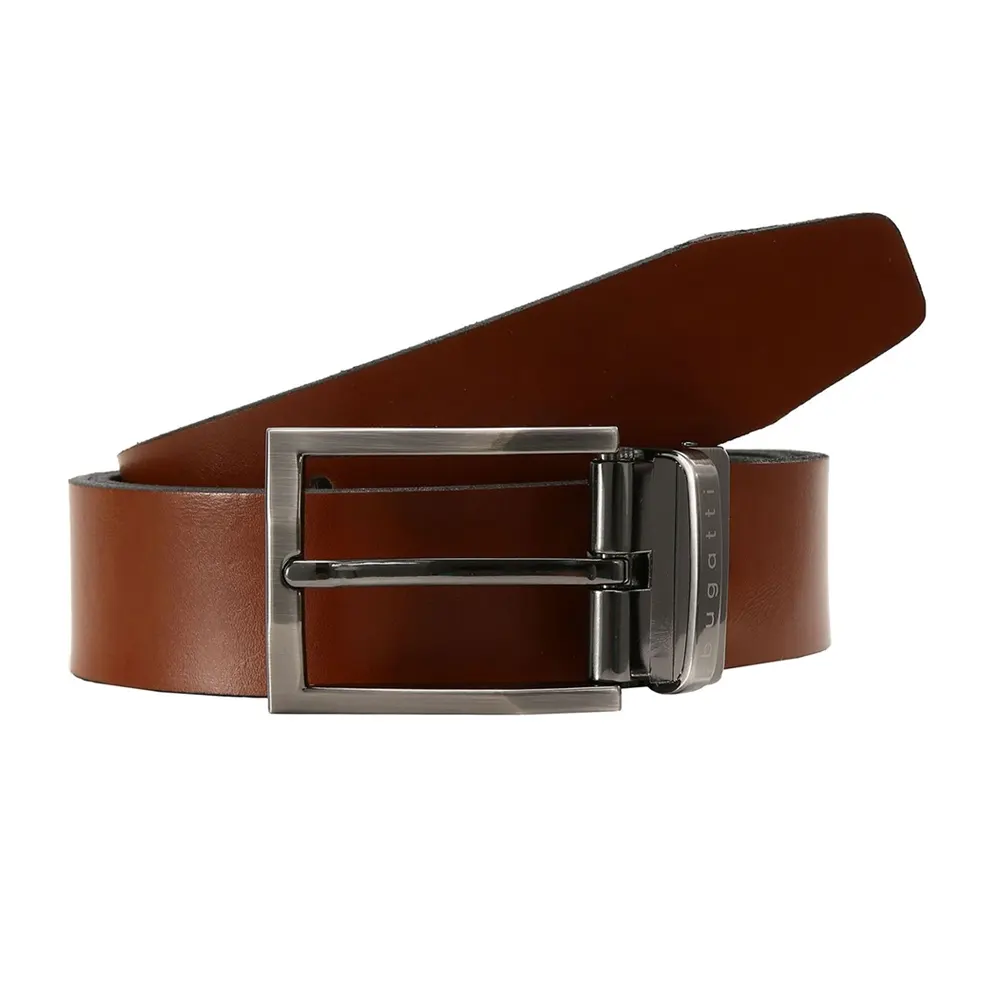 Двустранен мъжки колан Bugatti, кафяв/черен Двустранен мъжки колан Bugatti, кафяв/черен