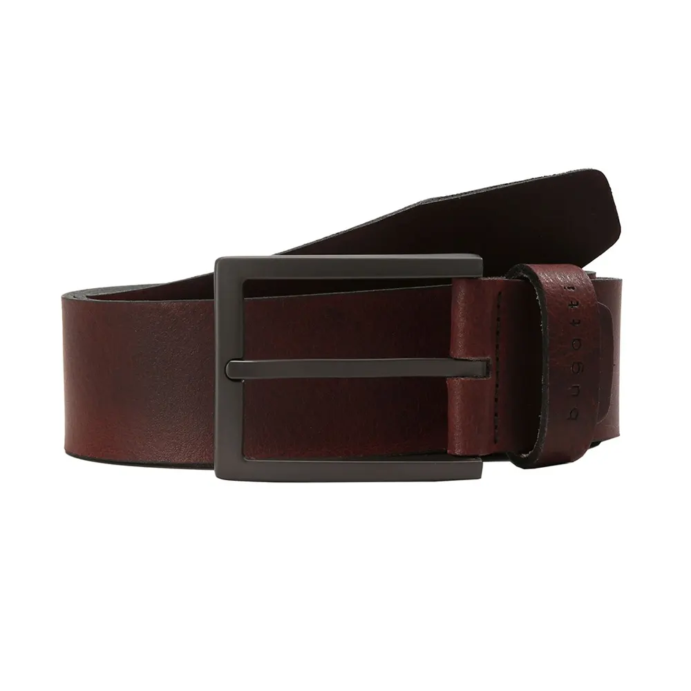 Мъжки колан Bugarri, кожен, кафяв Мъжки колан Bugarri, кожен, кафяв