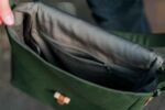 Малка мъжка чанта DiGeordie, Военно зелен