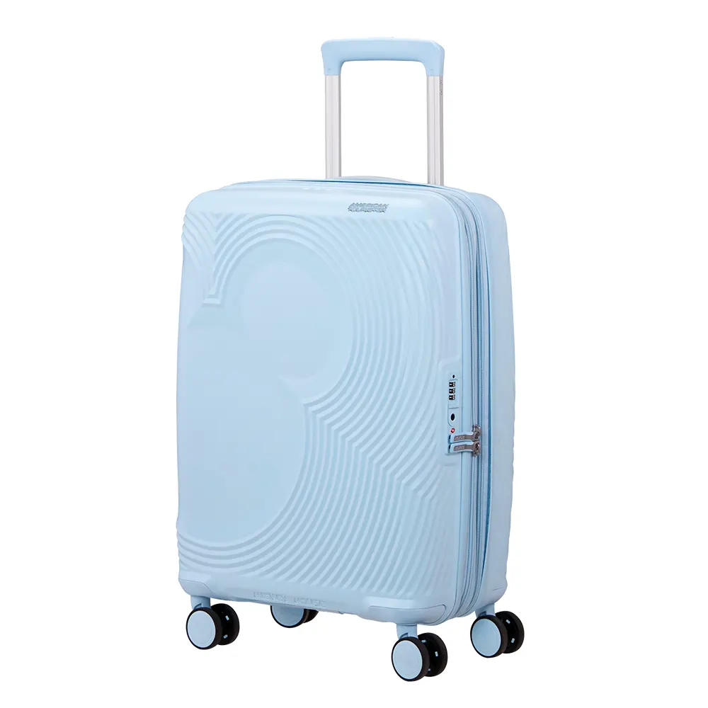 American Tourister Mickey Magic Спинер 55см. с разширение Мики Син Пастел American Tourister Mickey Magic Спинер 55см. с разширение Мики Син Пастел