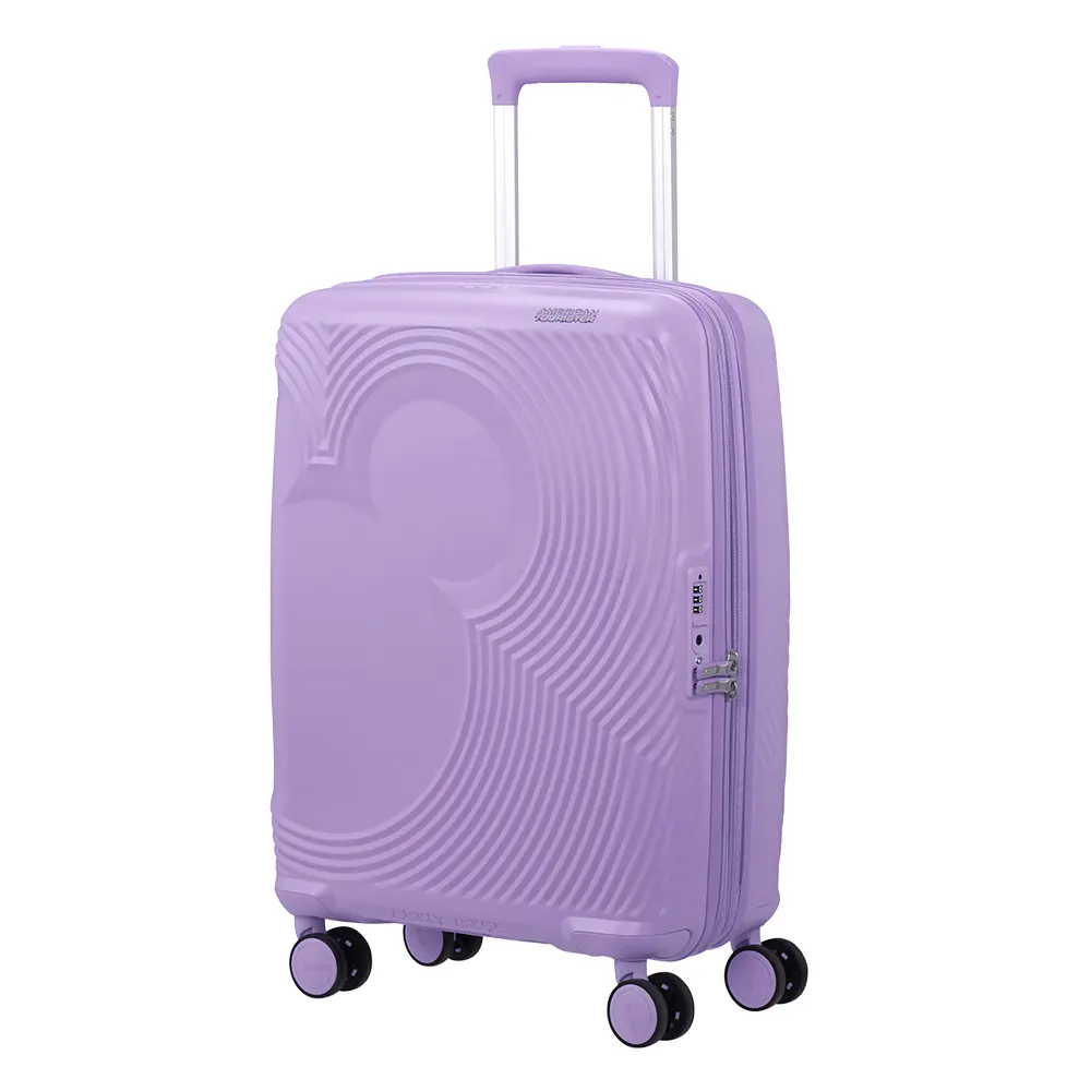 American Tourister Mickey Magic Спинер 55см. с разширение Мики Нежно Лилаво American Tourister Mickey Magic Спинер 55см. с разширение Мики Нежно Лилаво