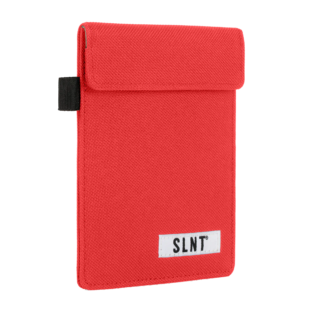 Калъф/протектор за автомобилен ключ (за автомобили с безключово запалване) Silent Pocket, червен