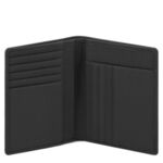 Вертикален мъжки портфейл Piquadro AKRON, черен