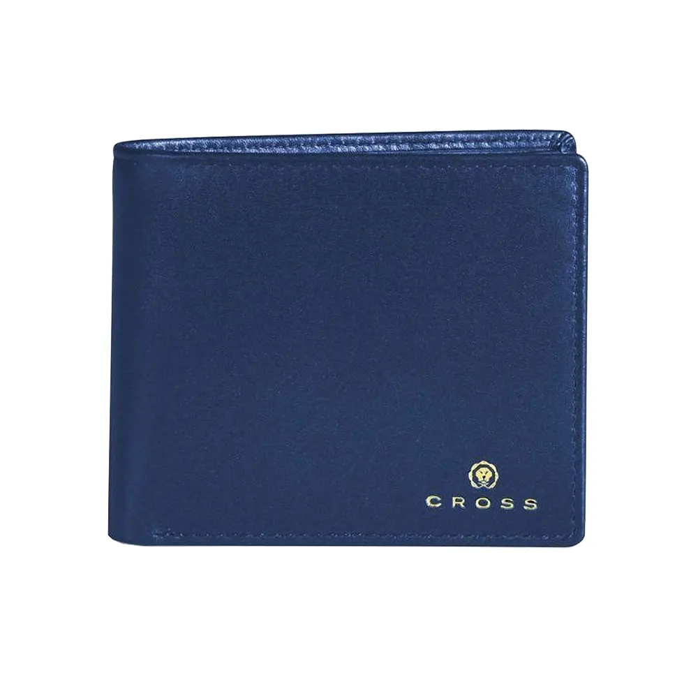 Мъжки портфейл Cross Concordia, Navy, с монетник Мъжки портфейл Cross Concordia, Navy, с монетник