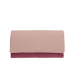 Дамско портмоне ROSSI, цвят малина и перлено розово
