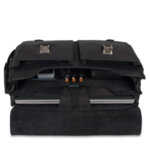 Хоризонтална бизнес чанта за лаптоп Piquadro с две отделениe