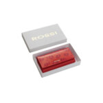 Дамско портмоне ROSSI, със сърца, червено