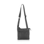 Мъжка чанта Pierre Cardin, естествена кожа, черна