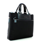Тънка чанта за документи Piquadro с разширение и мобилен органайзер за iPad®Air/Air2