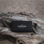 Дамско портмоне Coldfire Tactical Elegance от естествена кожа и карбон - RFID Защита, златно