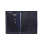 Вертикален портфейл Silent Pocket - Simple Passport SPW-V2SPBL, RFID защита, черен