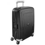 Куфар Samsonite на 4 колела, колекция S'Cure, 55 см, размер за ръчен багаж, черен