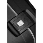Спинер на 4 колела S'Cure 55 см черен цвят, размер за ръчен багаж