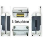 Мобилен офис Litesphere за 17.3 инча лаптоп цвят сребро/титан