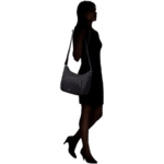 Дамска чанта Karissa 2.0 размер M черен цвят