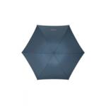 Тройно сгъваем ръчен чадър Up Way  Dark Blue/Mandarin Orange