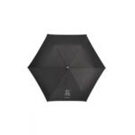 Тройно сгъваем ръчен чадър Karissa Umbrellas черен цвят