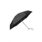 Петорно сгъваем ръчен мини-чадър Alu Drop S TM черен цвят