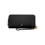 Wavy Slg дамски портфейл от 100% PU в черен цвят