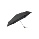 Plu Essential тройно сгъваем автоматичен чадър черен цвят