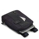 Brief Вертикална чантичка за рамо с отделение за iPad MINI_ MINI 2_ iPad MINI 3 черен цвят