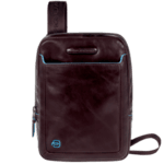 Blue Square Компактна вертикална чантичка за рамо с отделение за iPad mini/iPad mini3 в цвят махагон