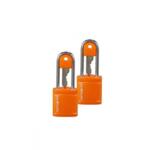 Катинарче с ключе - два броя в комплект оранжев  цвят