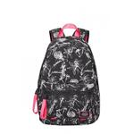 Раница American Tourister, колекция Urban Groove Lifestyle, черна с флорален мотив