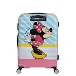 Куфар American Tourister Wavebreaker MINNIE PINK KISS на 4 колела, 67 см.