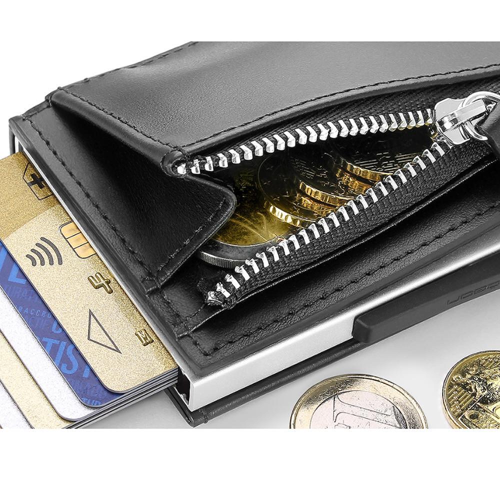 Портфейл OGON Cascade Zipper Wallet, black-Copy