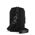 Trakai Вертикална чантичка за рамо за смартфон в черен цвят
